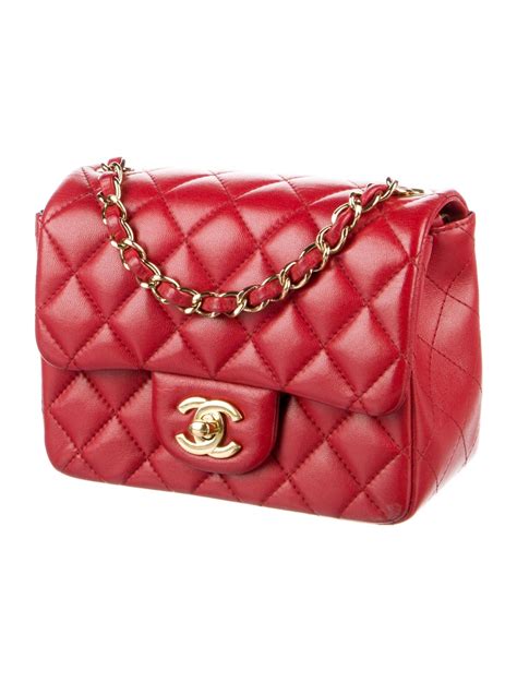 chanel mini red flap|mini flap bag Chanel 2021.